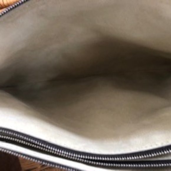 Celine Trio Tri Color Soft Zip Multicolor Purse - Picture 8 of 12